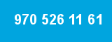 970 526 11 61 970 526 11 61